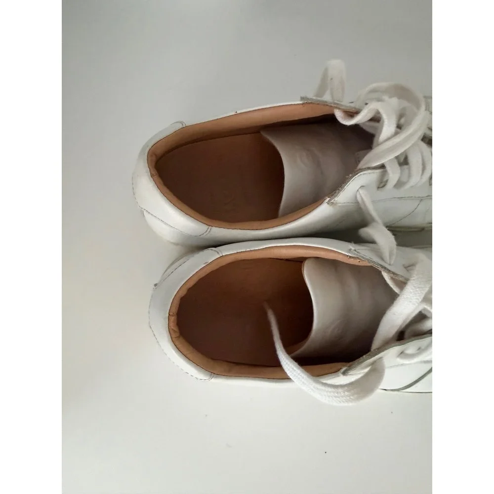 Greats Royale White‎ Leather Sneakers Mens US 9.5 Low Top Made in Italy
